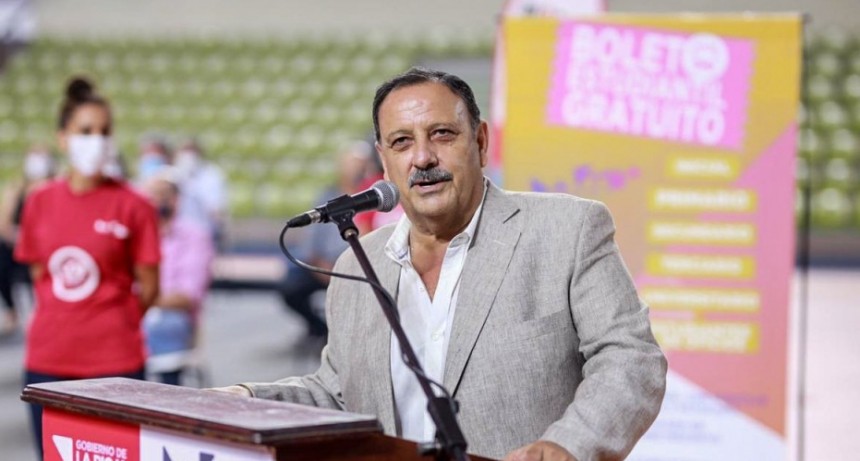 Quintela repudió la agresión a la comitiva presidencial en Chubut