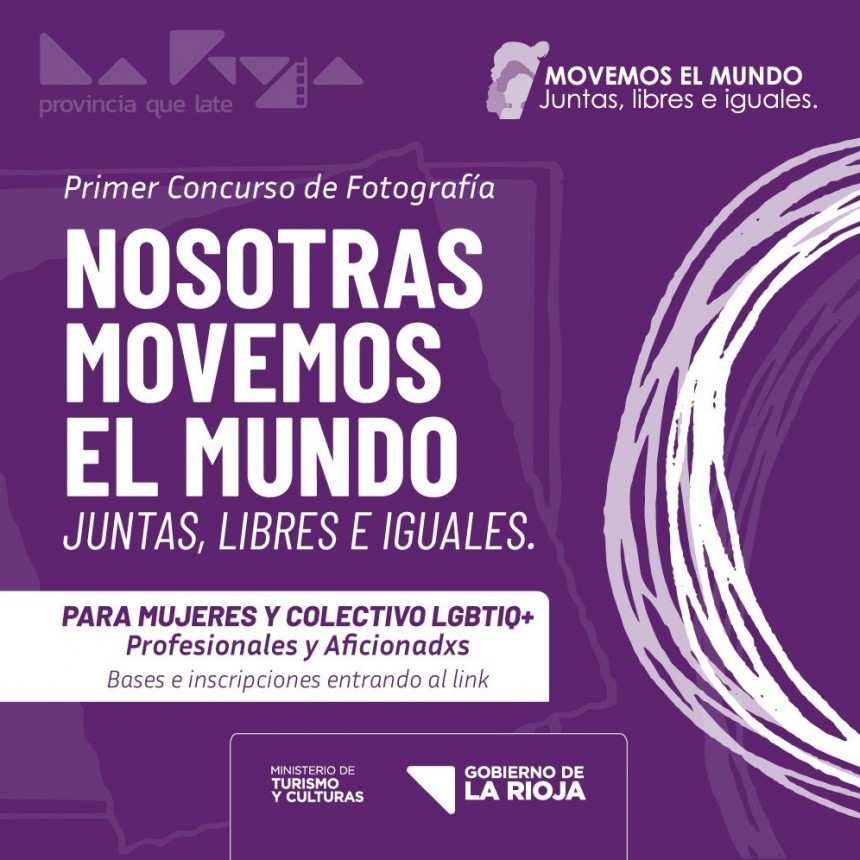 Primer concurso de fotografía “Nosotras movemos el mundo. Juntas, libres e iguales.”