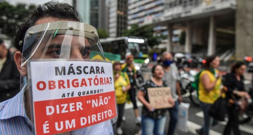 Brasil tuvo otro récord de muertos por coronavirus: 2.841 en un día