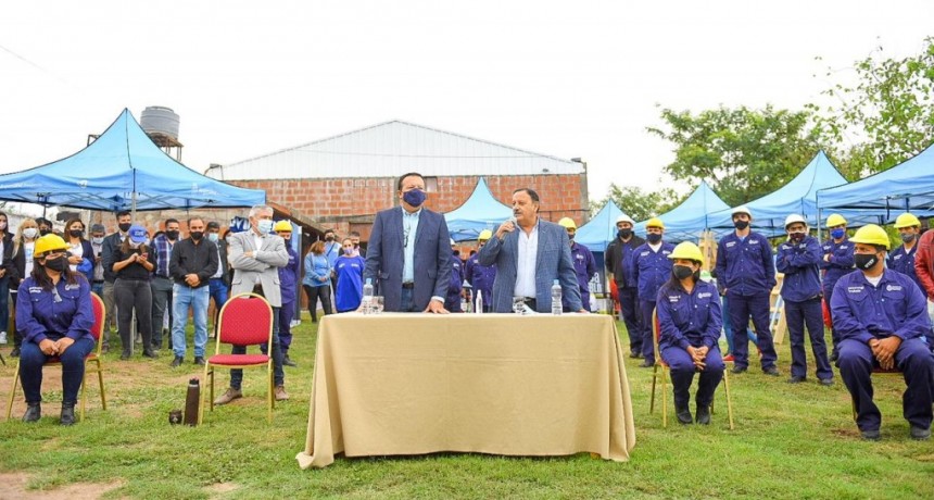 El Gobierno provincial firmó un convenio de cooperación recíproca con el Movimiento Evita