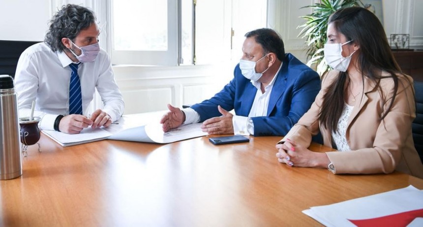  Quintela se reunió con Cafiero para tratar temas centrales para la Provincia