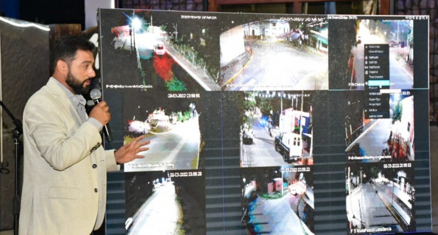 Sanagasta ya cuenta con el sistema de seguridad por cámaras del 911 