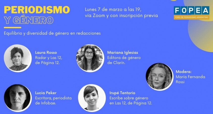 Invitan a participar de la charla 