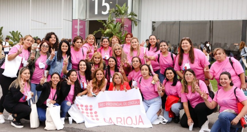 Mujeres Concejalas de La Rioja estuvieron presente en las jornadas Nosotras Movemos el Mundo 