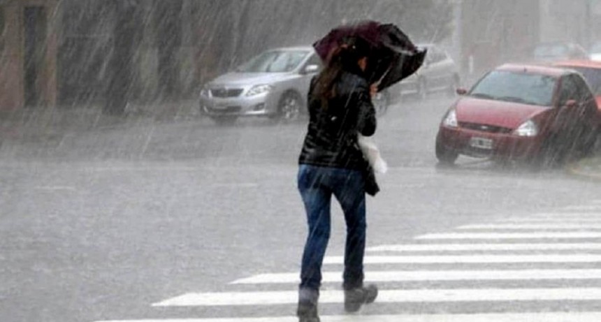 Alerta amarilla en el norte del país por tormentas fuertes