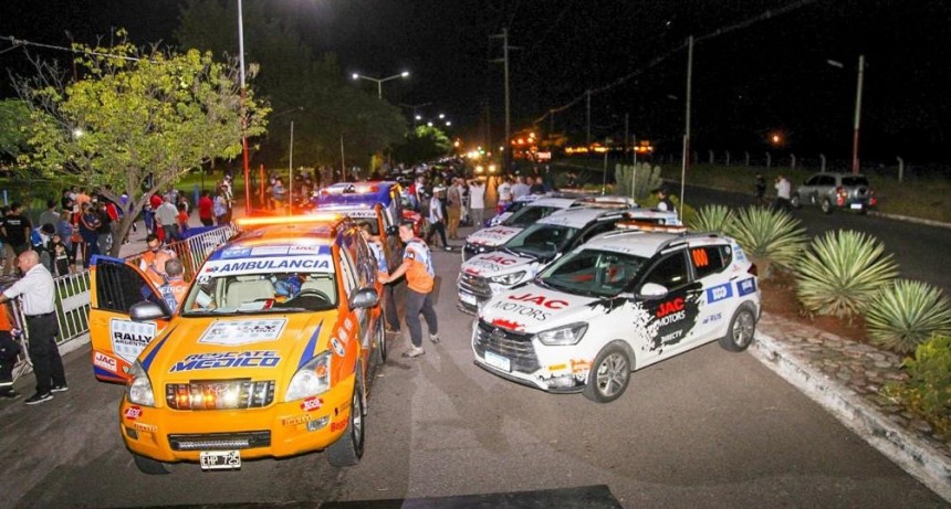 Se realizó la largada simbólica del Rally Argentino 