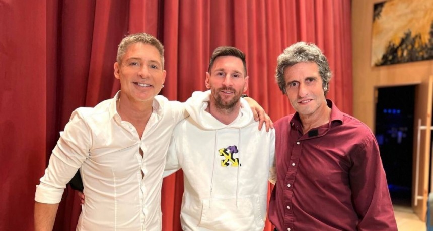 Messi fue a ver una obra de teatro y revolucionó la Avenida Corrientes