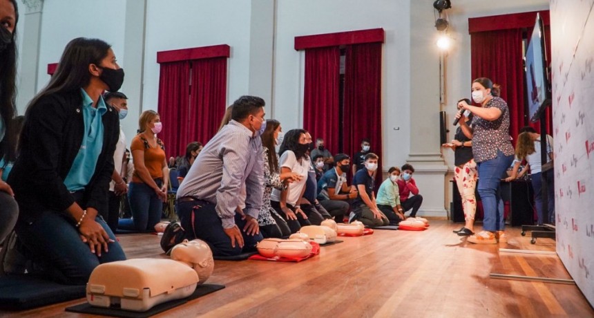 Salud concretó importante capacitación en Reanimación Cardiopulmonar