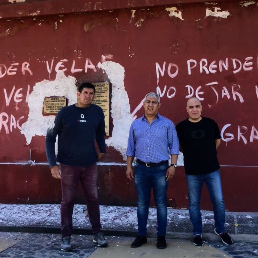 AJALaR acompaña la obra de refacción de la imagen de San Nicolás 