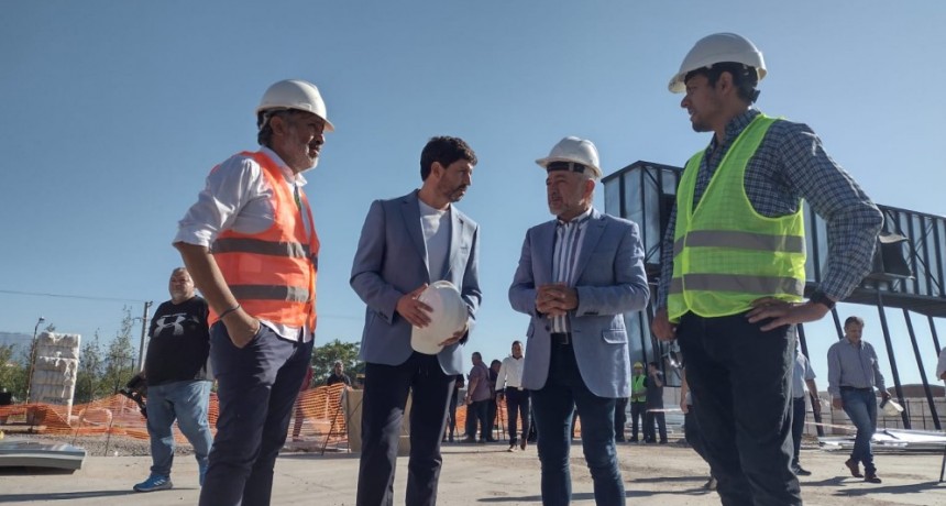Avanzan las obras de reconstrucción de la fábrica ENOD 
