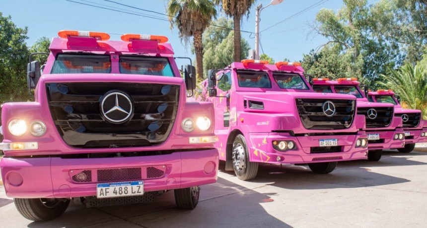 El Banco Rioja incorporó nuevos camiones para el transporte de caudales 
