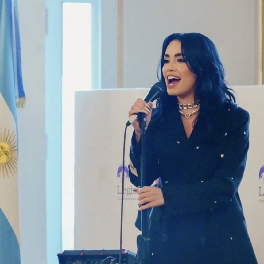 Lali Espósito fue declarada “Personalidad de la Cultura de la Ciudad de Buenos Aires”
