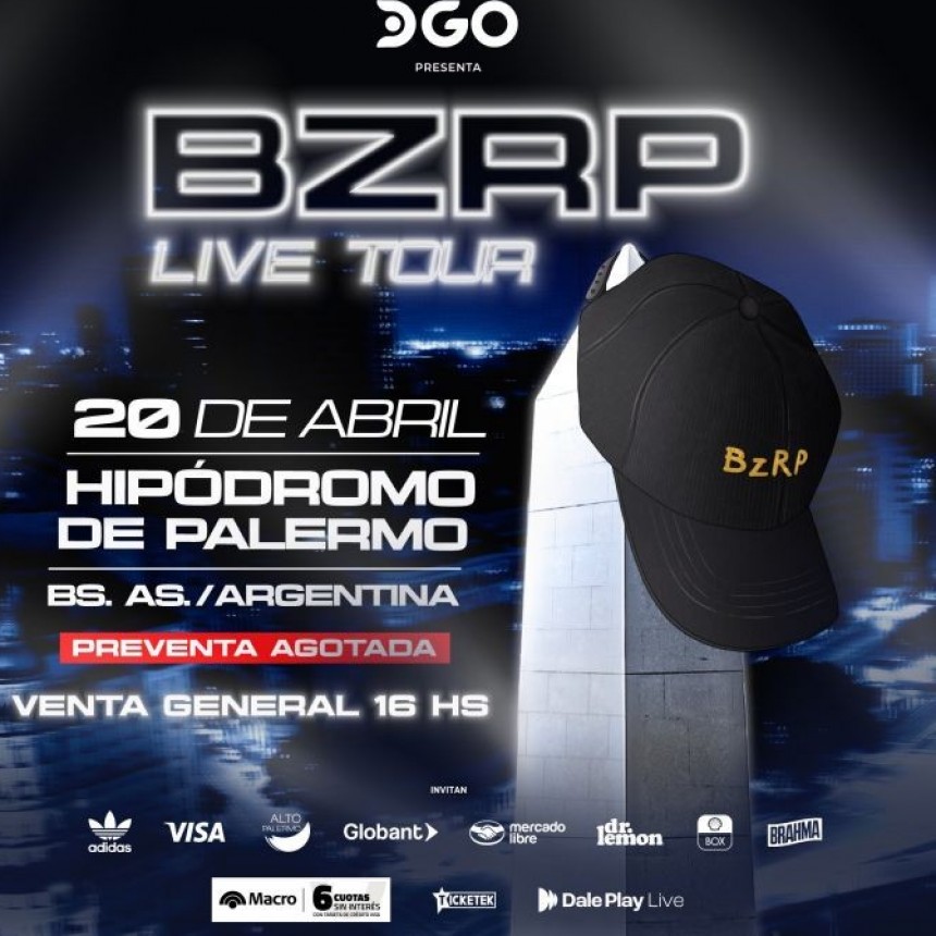 2 fechas confirmadas para Bizarrap en el Hipódromo de Palermo