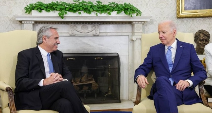 Fernández afirmó que Biden apoyará al país para 