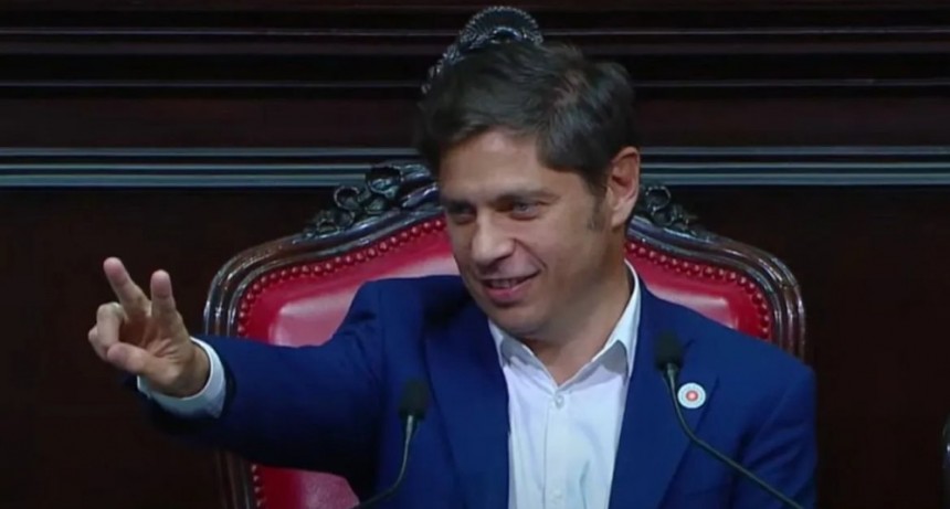 Axel Kicillof: “No queremos más ajuste ni motosierra”