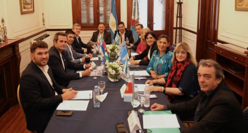 Quintela se reunió con ministros de Desarrollo Social de varias provincias