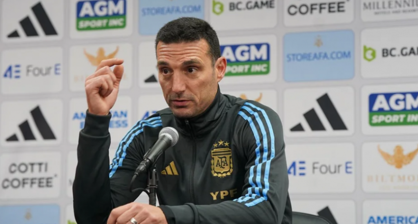 Scaloni conforme con la gira por EEUU, confirmó a Messi y Di María para la Copa América