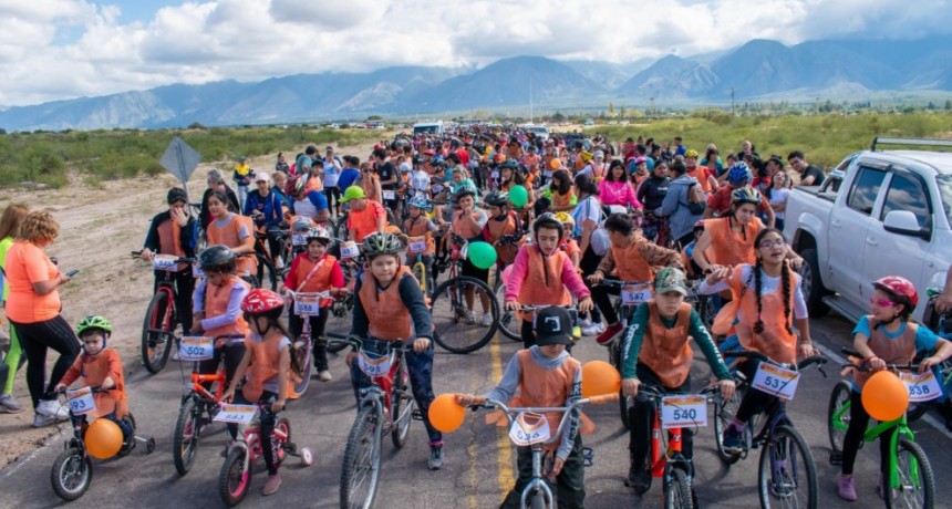 Anillaco: Invitan a participar de la 11º Edición de la Bicicleteada de la Familia