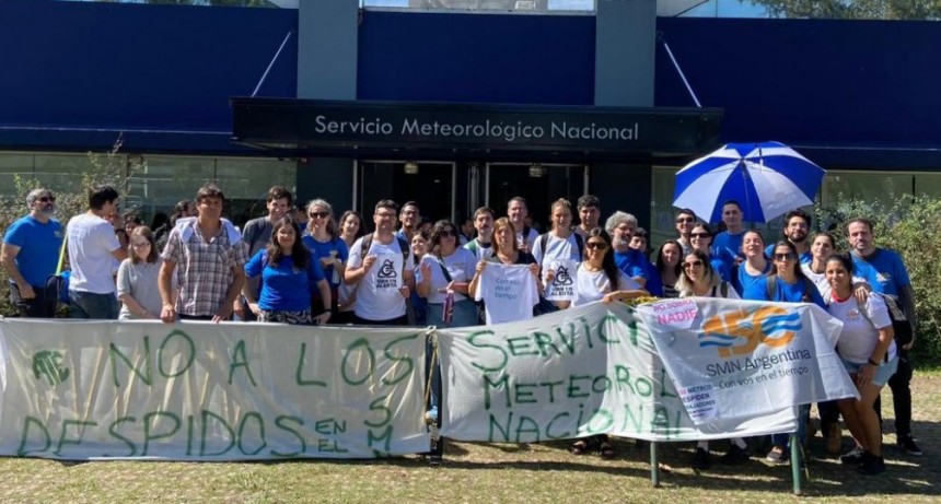 Despidos en el Servicio Meteorológico Nacional