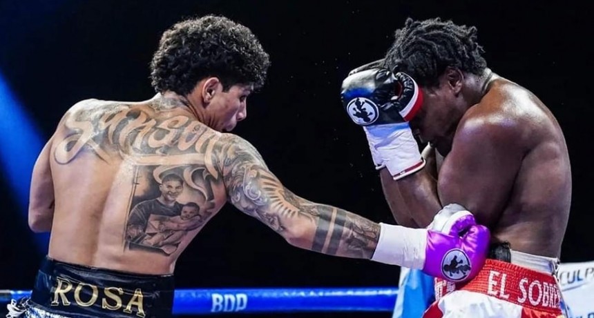  Sanson Rosa venció al ecuatoriano Edwin Bennet y se quedó con el cinturón latino welter del CMB