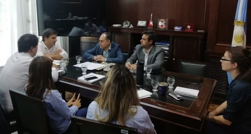 Galleguillo planteó en Nación la situación del Parque Industrial