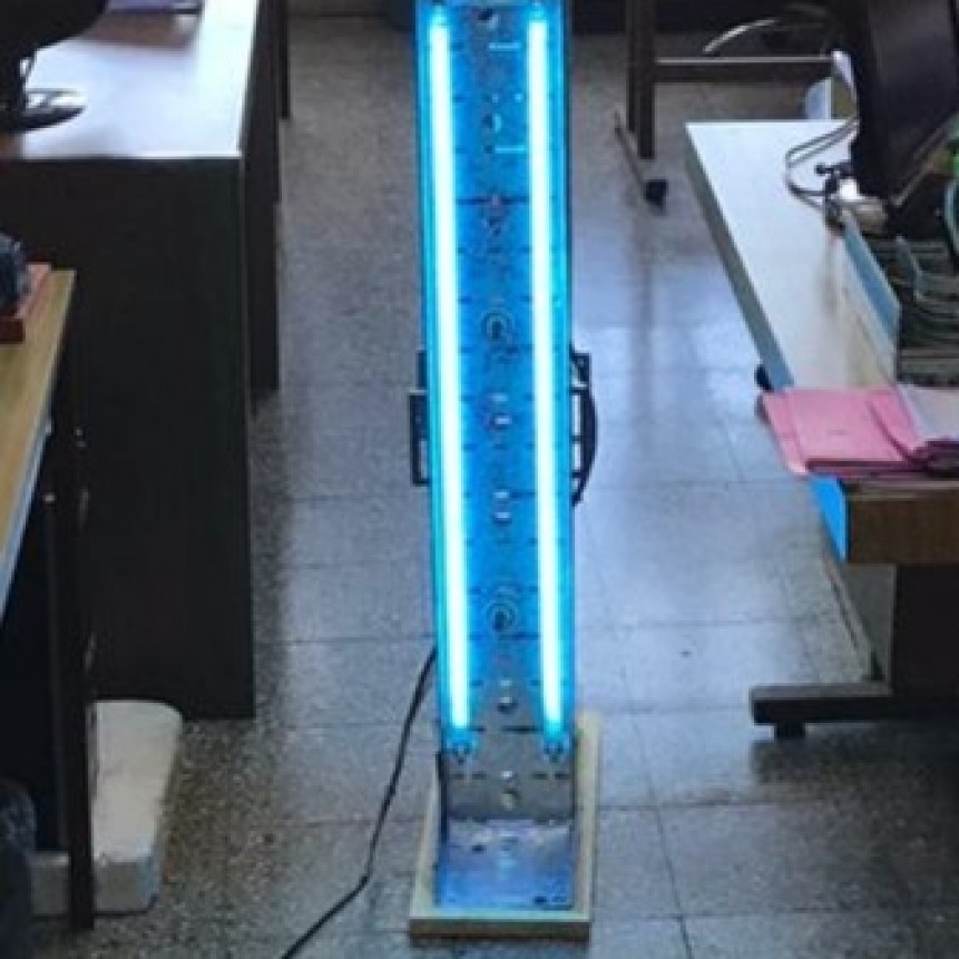 El gobierno implementa innovador método de desinfección a través de la luz ultravioleta