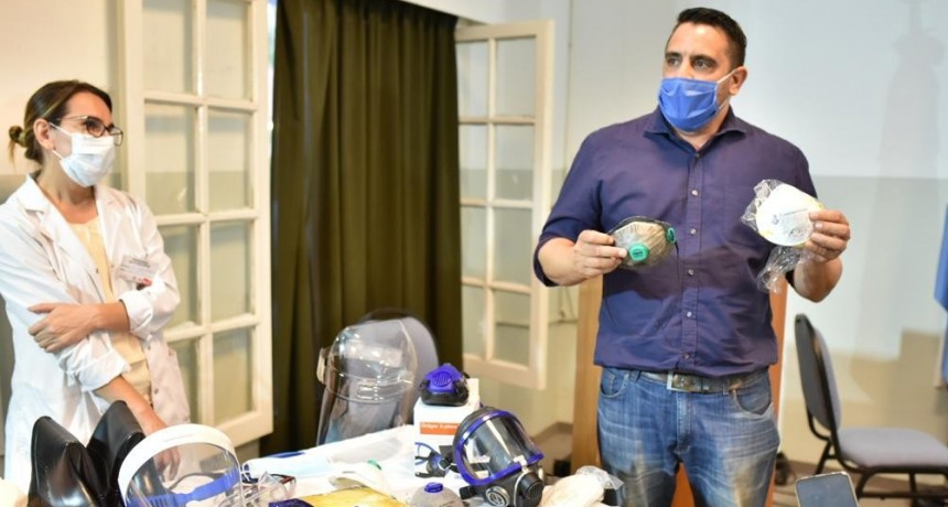 “Contamos y proveemos de todo lo necesario para trabajar con las normas de bioseguridad adecuadas”