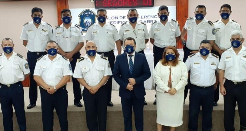 Garay puso en funciones a la nueva plana mayor 