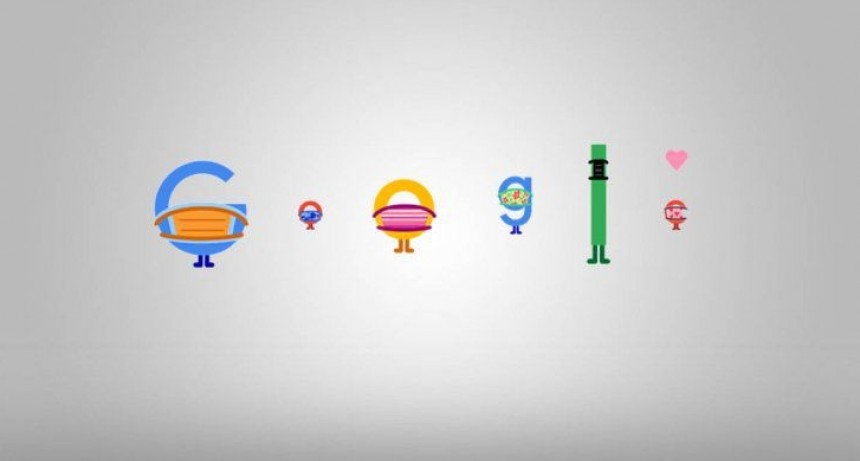 El doodle de Google que busca prevenir el coronavirus