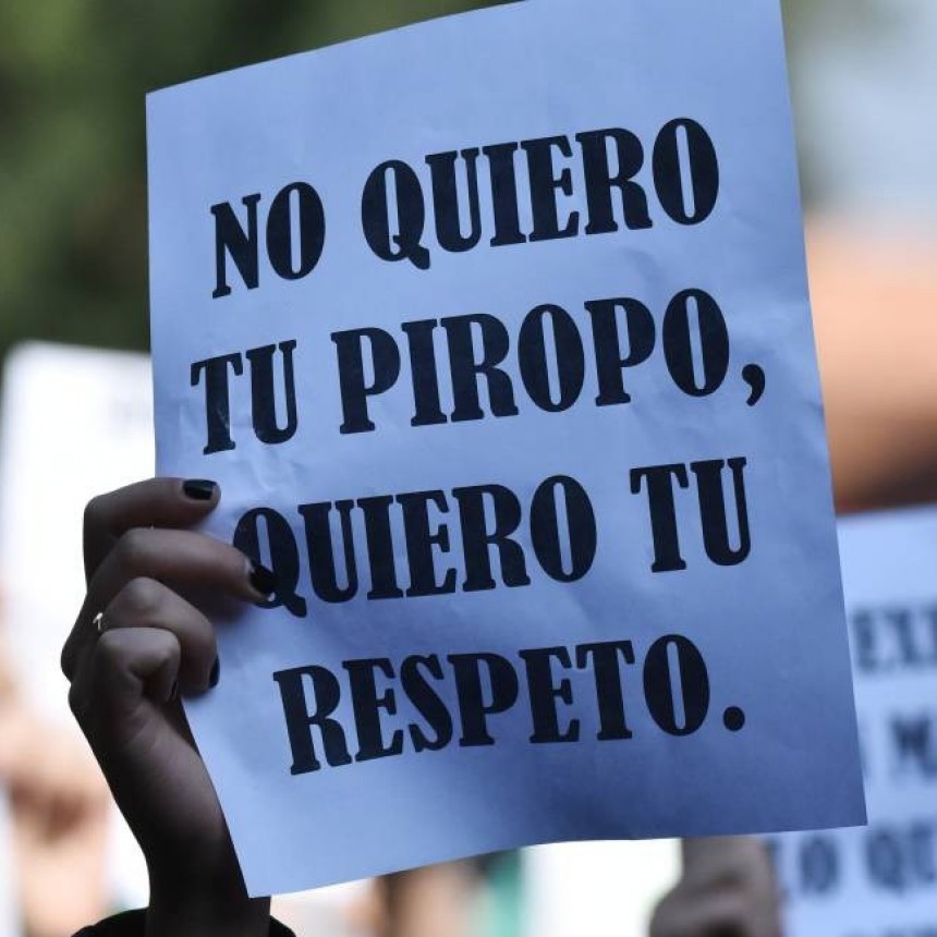 Aprobaron un proyecto de ley que penaliza el acoso sexual en espacios públicos