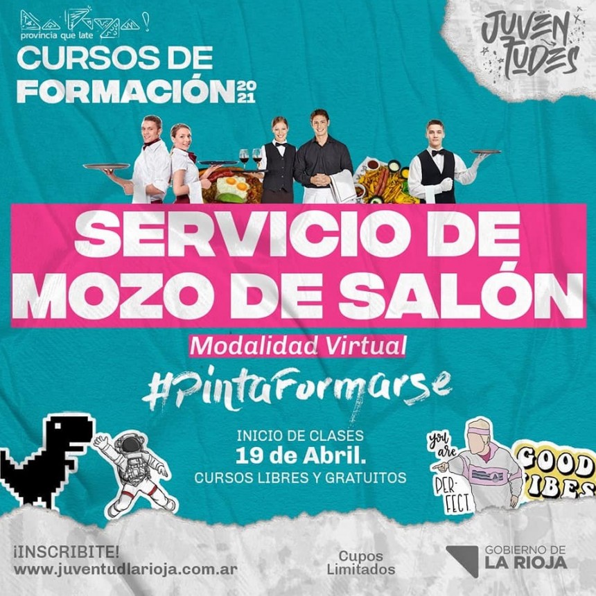 Lanzan Cursos de Formación 2021 desde la Secretaria de Juventudes 