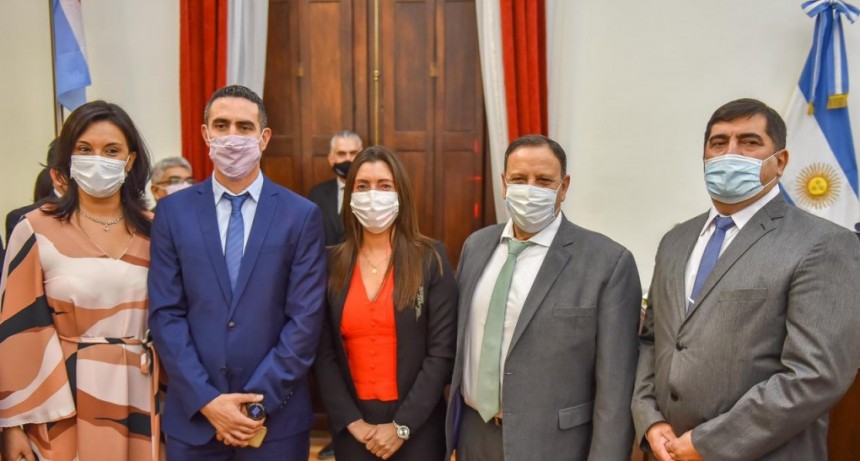 Quintela participó de la asunción de los nuevos miembros en el Tribunal de Cuentas de la Provincia