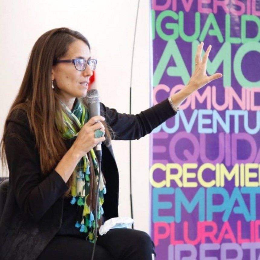 Gómez Alcorta visitó San Luis 