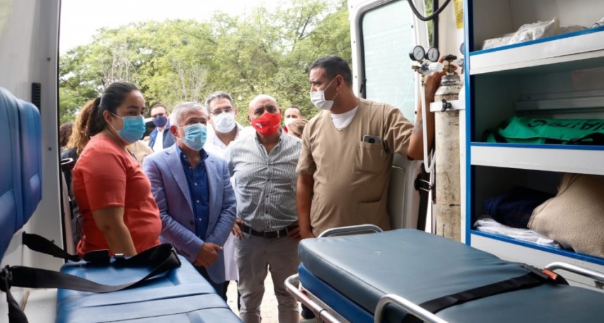 Gobierno dotará de más equipamiento al servicio 107