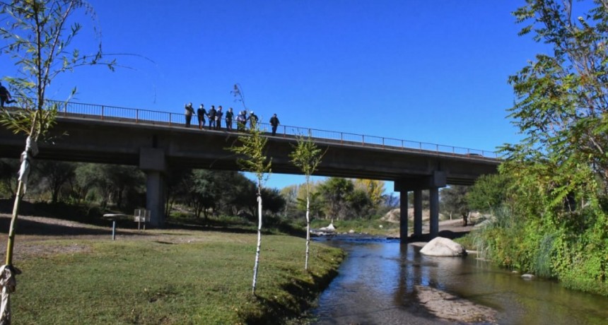 El Gobierno provincial  impulsa la creación del Parque Lineal de Huaco 