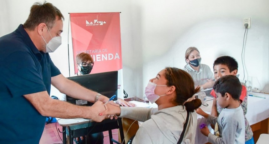 Puy Soria adelantó que se reabrirán las inscripciones en Vivienda