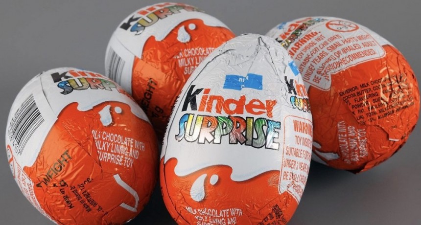 Chocolates Kinder contaminados: al menos 150 casos de salmonelosis