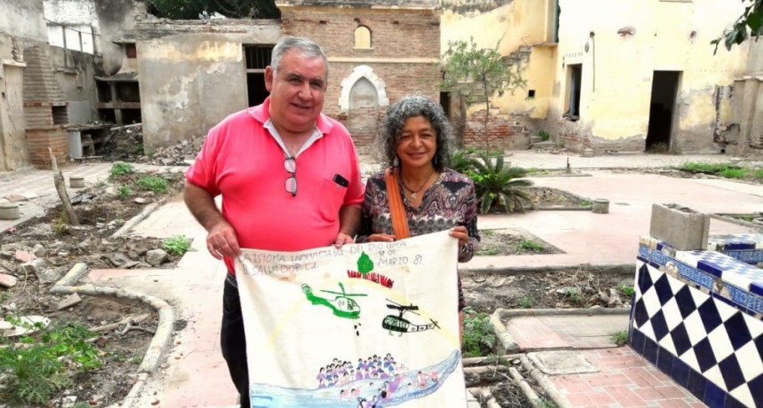 Derechos Humanos reconoció a la salvadoreña Teresa Miranda por su trabajo en pos de la memoria histórica 