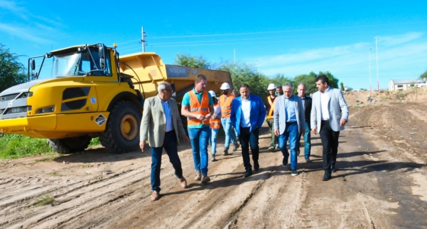 El gobierno provincial avanza en la creación de un reservorio de aguas de lluvia en la zon este de la capital