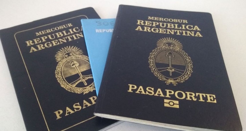 Se eliminó el sellado en el pasaporte argentino