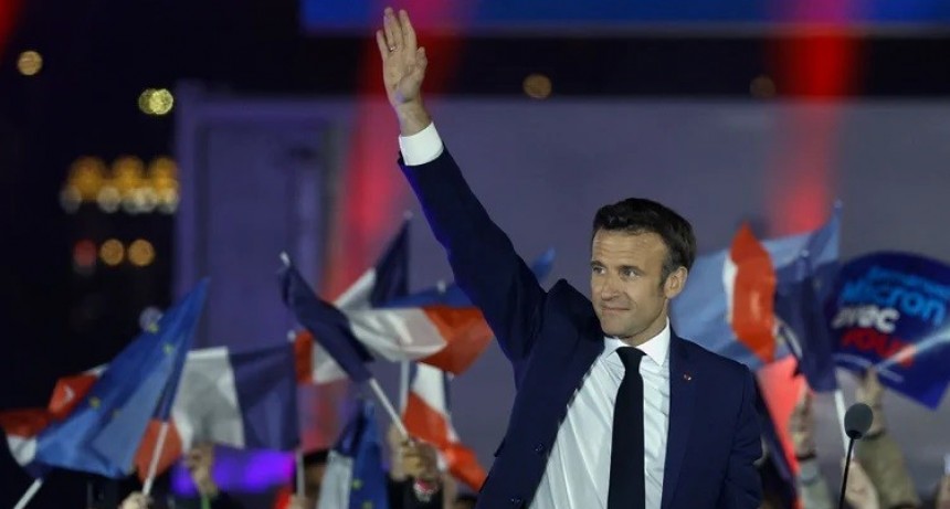 Emmanuel Macron fue reelecto presidente de Francia, en segunda vuelta