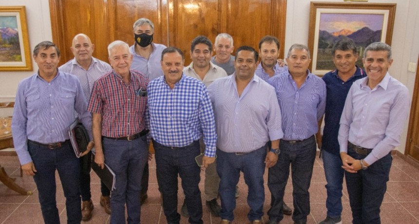 El Gobernador Quintela recibió a la Federación Argentina de Trabajadores Viales 