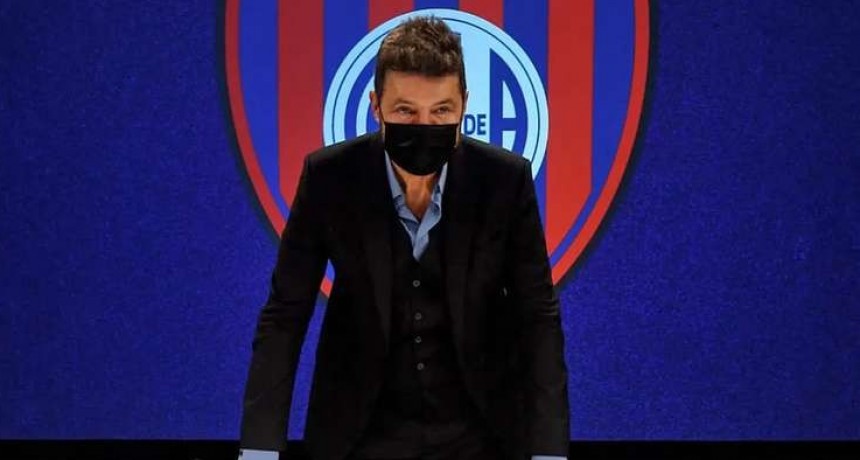 Tinelli renunció a la presidencia de San Lorenzo