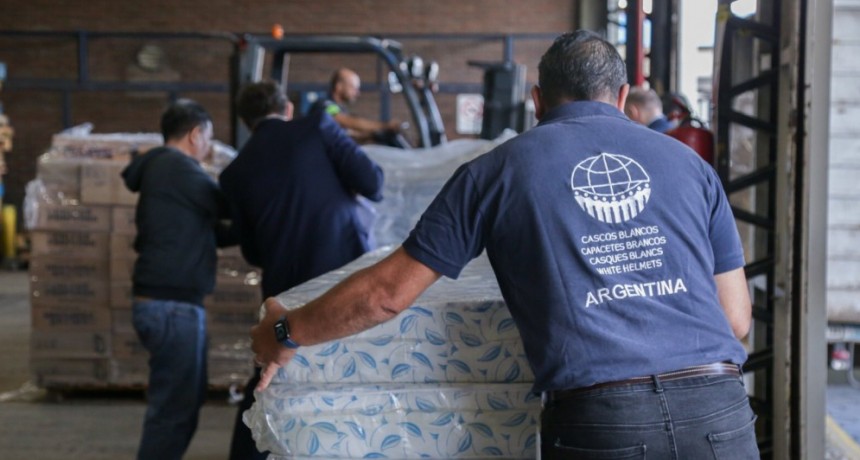 Argentina envía ayuda humanitaria para los damnificados por el terremoto en Turquía 