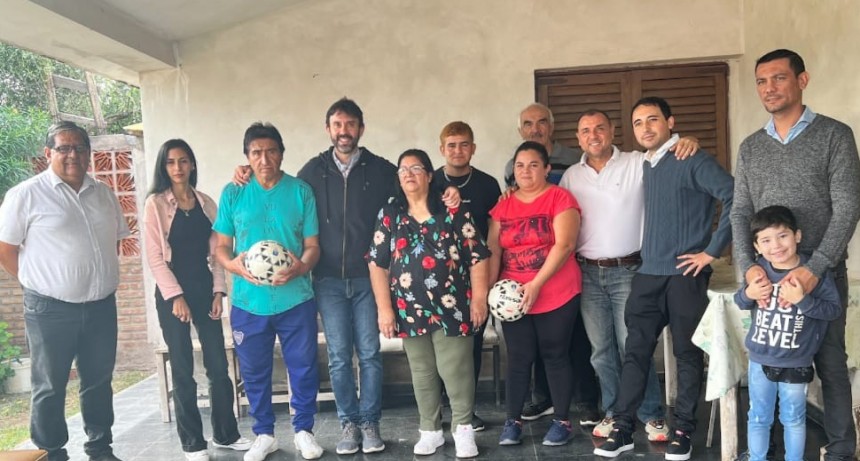 Felipe Álvarez visitó el Dpto. Ortiz de Ocampo