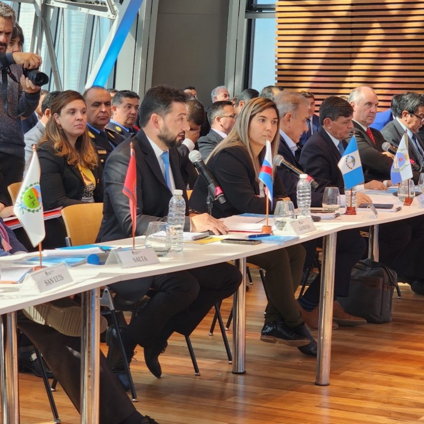 La Rioja presente en el Consejo de Seguridad Interior 2023