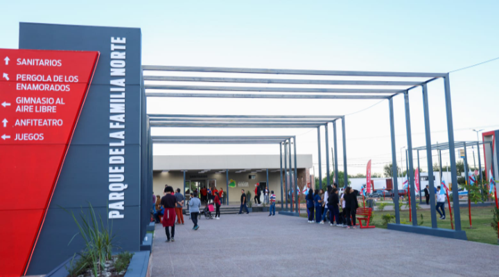 Habilitaron el Parque de la Familia Norte 