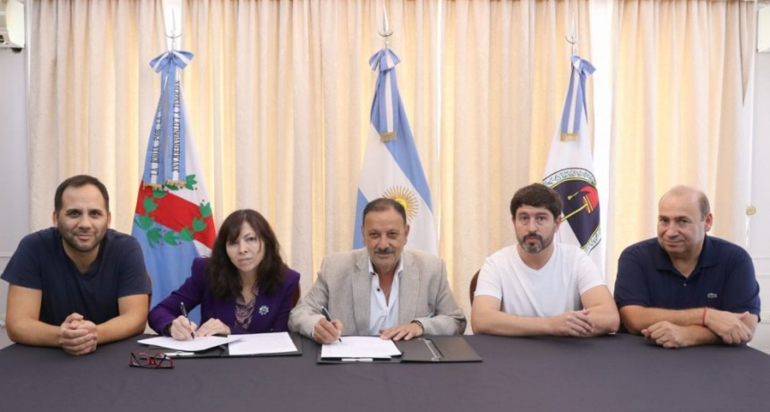 Importante firma de convenios con el Banco de la Nación Argentina