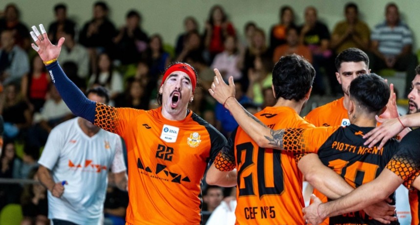 El Centro 5 jugará la final de la Liga Argentina de Voleibol