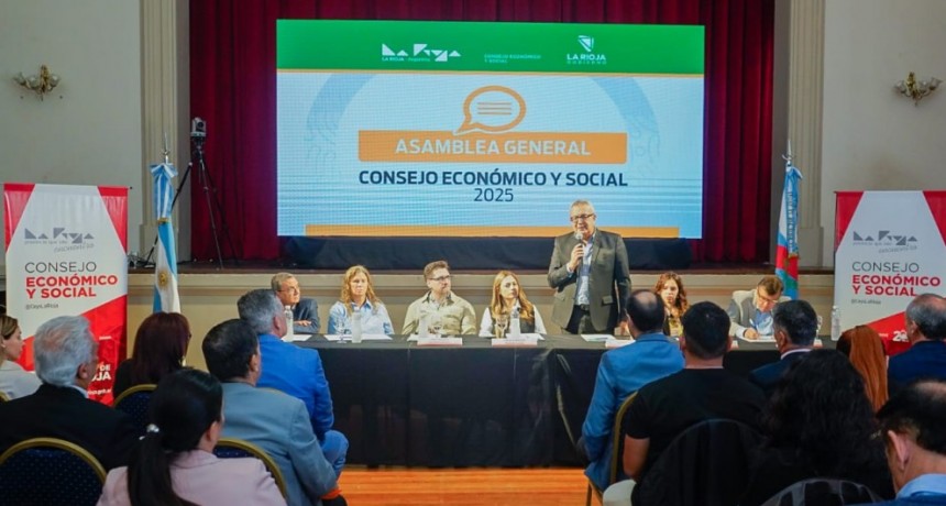 El Consejo Económico y Social realizó su primera asamblea con la presencia de diferentes sectores 